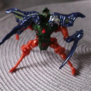 Transformers Beast Wars SCAREM Transmetals 2 Figure 100% Complete 1998 Vintage